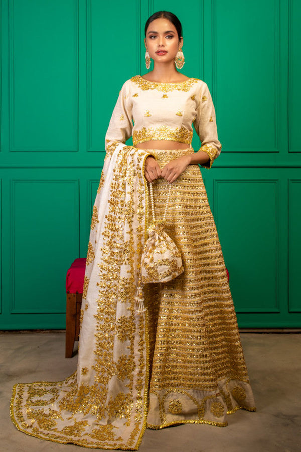 Off White Lehenga