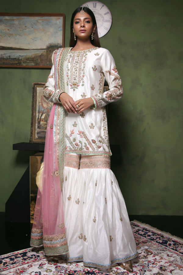 White Gharara