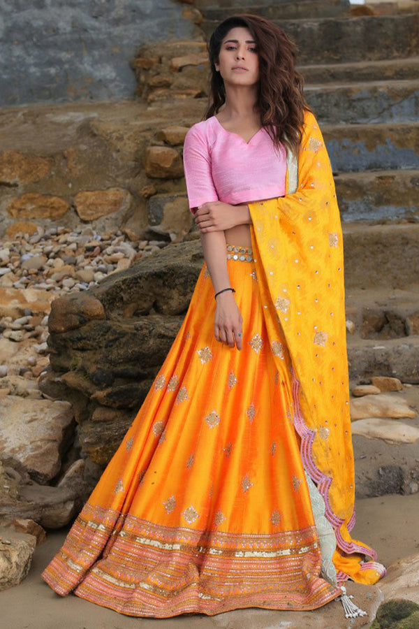 Narangi Lehenga
